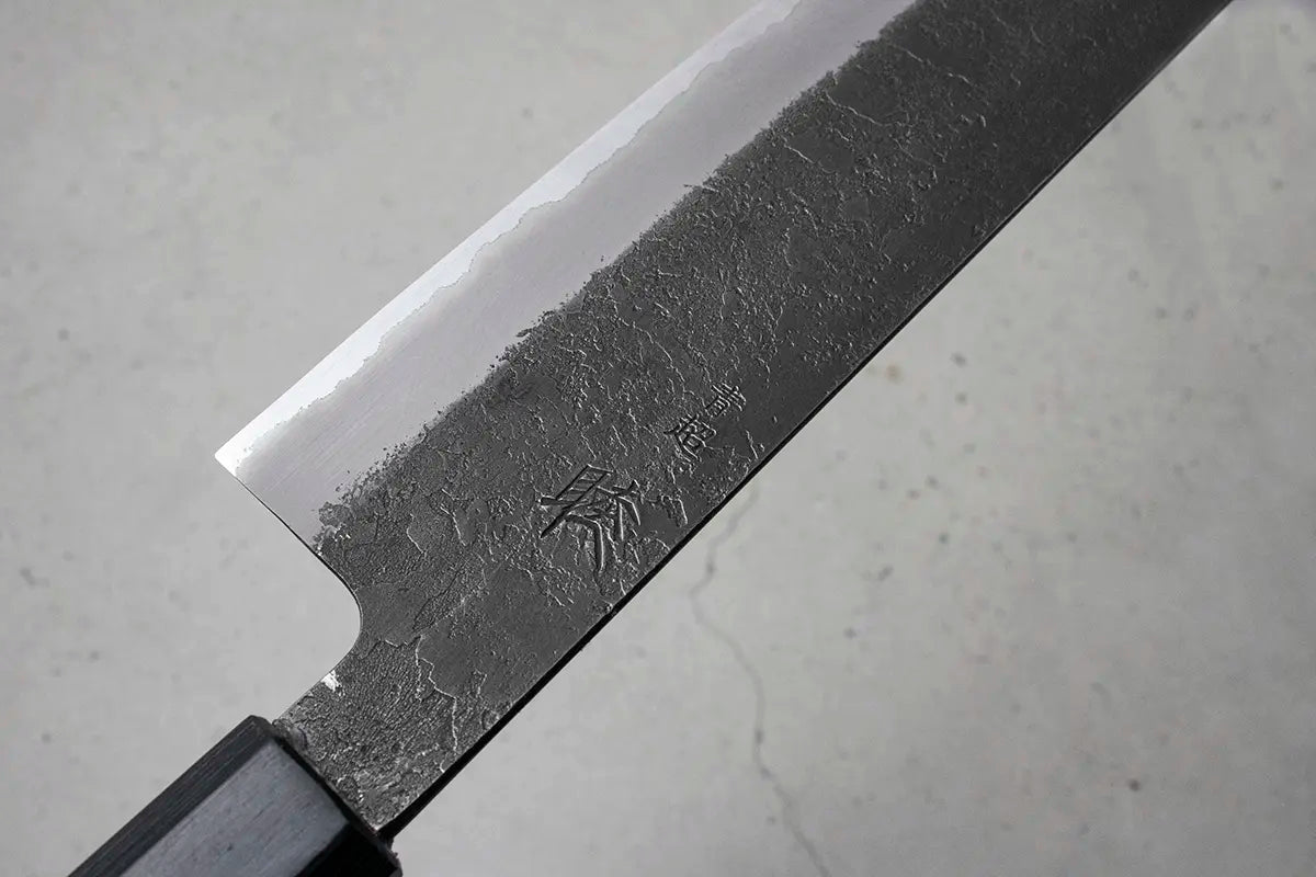 Mutsumi Hinoura Nakiri (Vegetable Knife) Super Blue Steel, 165mm