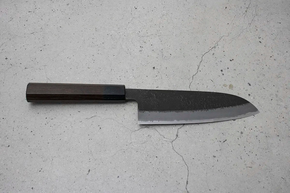 Mutsumi Hinoura Santoku (All purpose Knife) Super Blue Steel, 165mm