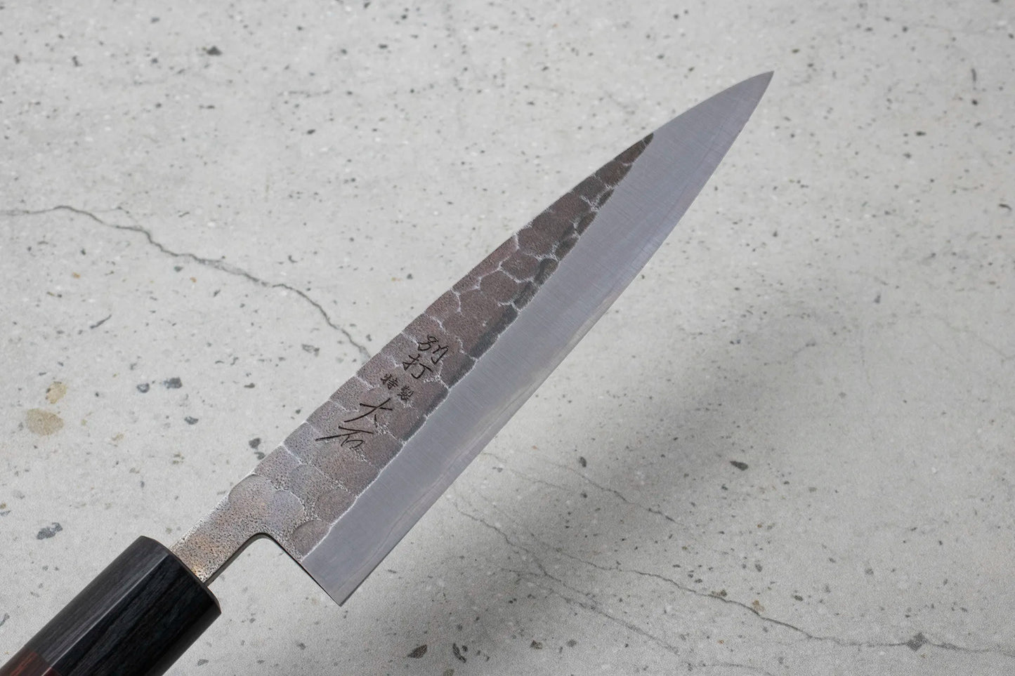 Ohishi Petty (Utility Knife) Blue Steel #2, Kuro, 135mm