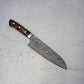 Takeshi Saji Santoku (All purpose Knife) SG2 Damascus, Ironwood handle 180mm