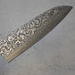 Takeshi Saji Santoku (All purpose Knife) SG2 Damascus, Ironwood handle 180mm