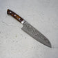 Takeshi Saji Santoku (All purpose Knife) SG2 Damascus, Ironwood handle 180mm