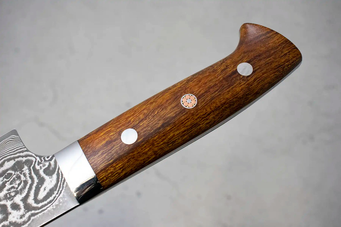 Takeshi Saji Gyuto (Chefs Knife) SG2 Damascus, Ironwood handle 210mm