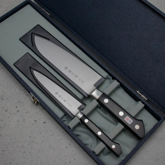 Tojiro knife gift set /w box Santoku & Petty DP3 Series