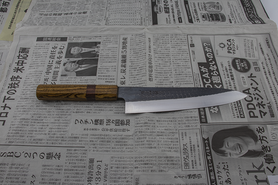 Ohishi x Brook Turner Gyuto (Chefs Knife) Blue Steel #2, 210mm No.2