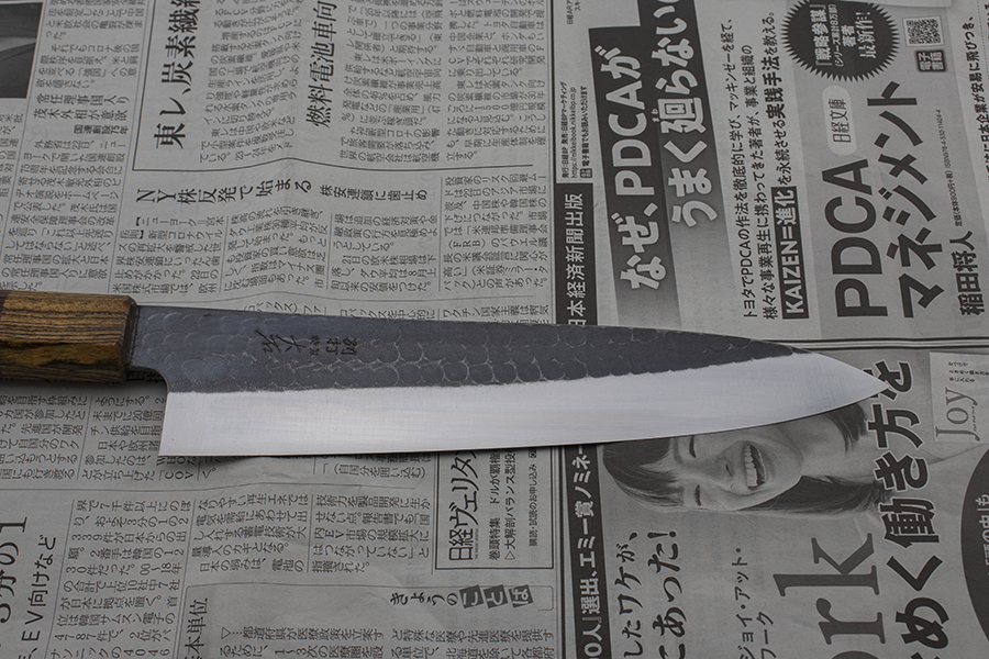 Ohishi x Brook Turner Gyuto (Chefs Knife) Blue Steel #2, 210mm No.2