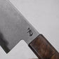 Maher Knives 26C3 Carbon Steel (Spicy White) Walnut Burl handle