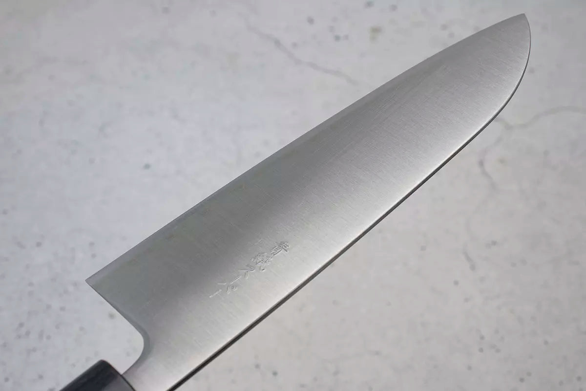 Akifusa Santoku (All purpose Knife) Super Blue Steel 165mm