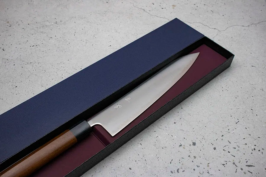 Akifusa Gyuto (Chefs Knife) Super Blue Steel 240mm