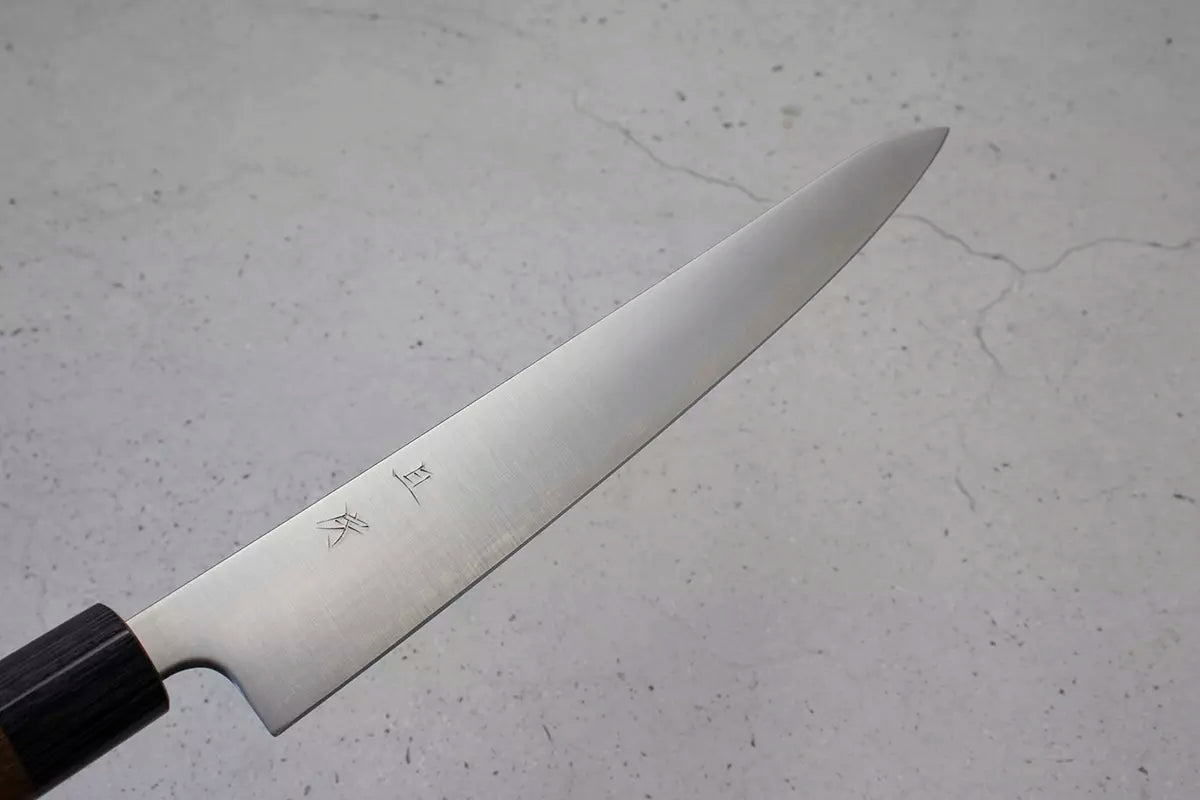 Akifusa Sujihiki (Carving Knife) Super Blue Steel 240mm