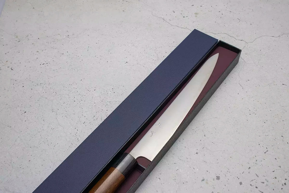 Akifusa Sujihiki (Carving Knife) Super Blue Steel 240mm