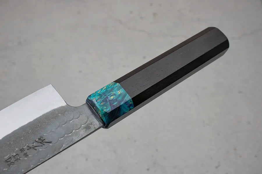 Japanese knives, hand made, custom, chef knife, Australian knife, brook turner, ohishi knives, ohishi