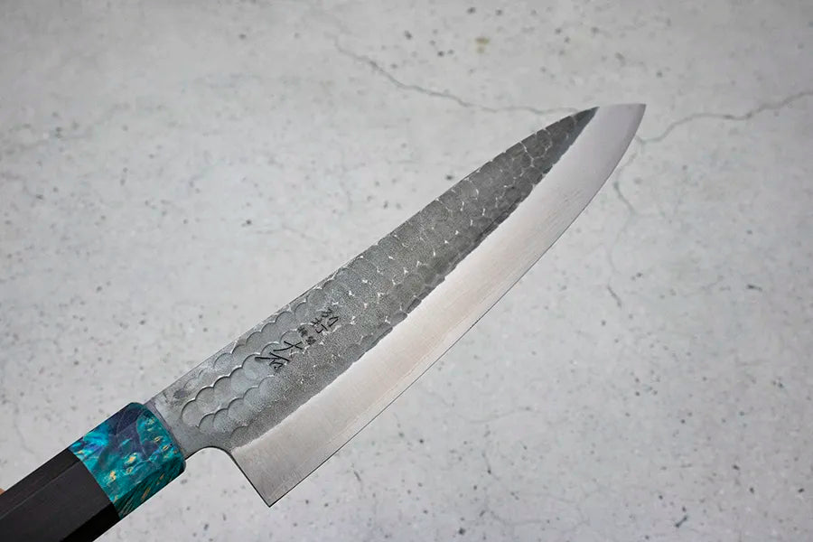 Japanese knives, hand made, custom, chef knife, Australian knife, brook turner, ohishi knives, ohishi