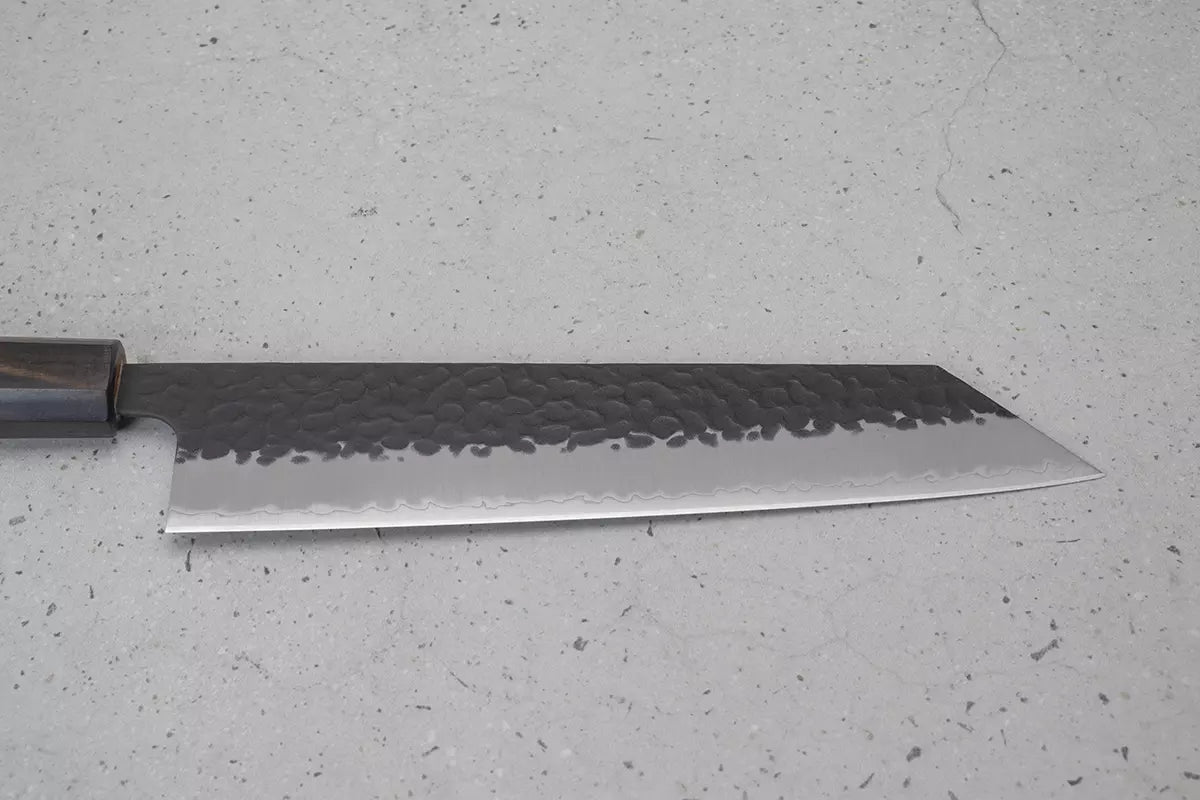 Hitohira Futana Kiritsuke (Gyuto Hybird) Kuro, Tsuchime, 210mm