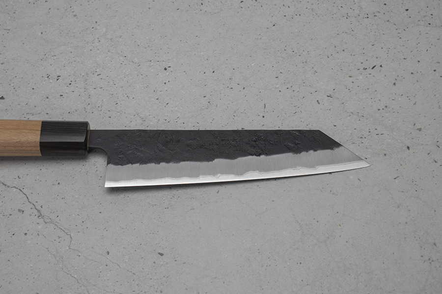 Hitohira Futana Bunka (All purpose Knife) Kuro, Nashiji, 170mm