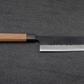 Hitohira Futana Nakiri (Vegetable Knife) Kuro, Tsuchime, 165mm