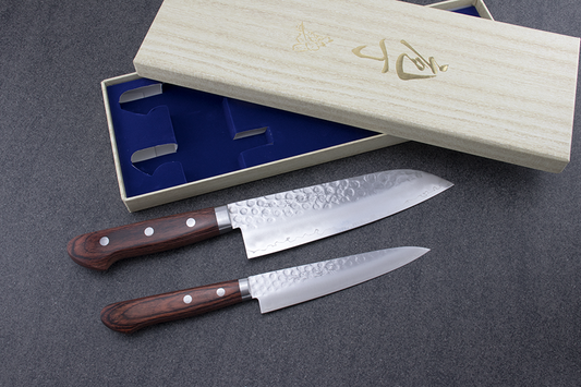 Hitohira HG Knife Set (Santoku and Petty)