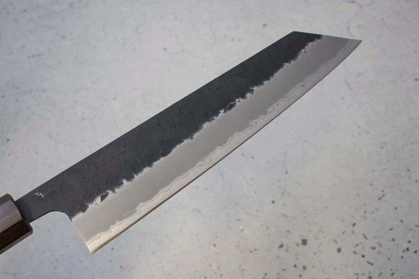 Hitohira Futana Kiritsuke (Gyuto Hybird) Kuro, Nashiji, 210mm