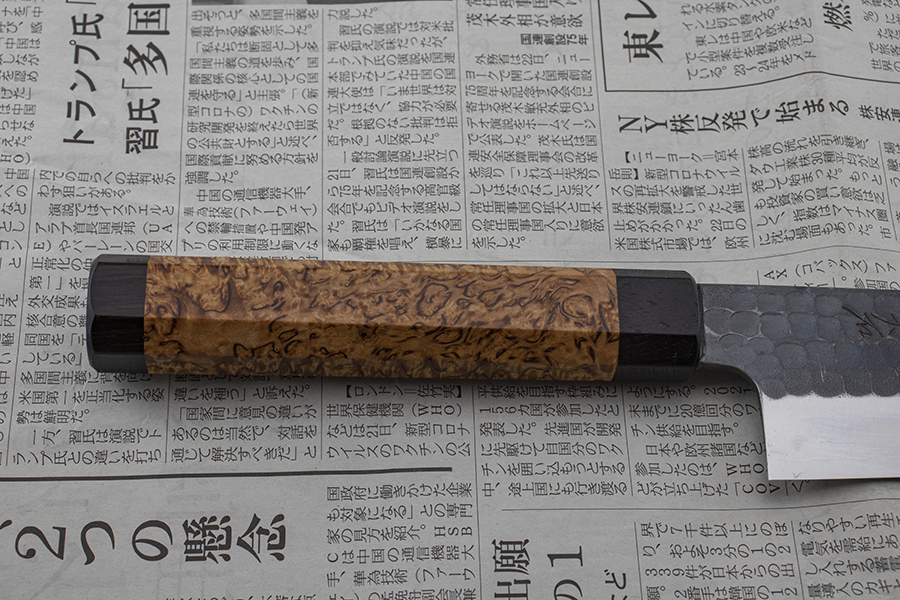 Ohishi x Brook Turner Gyuto (Chefs Knife) Blue Steel #2, 210mm No.4