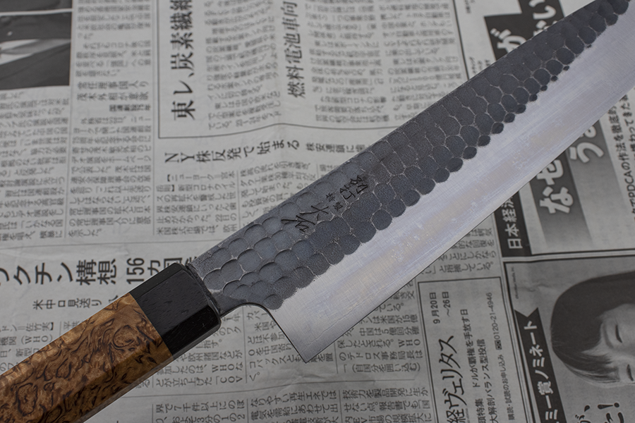 Ohishi x Brook Turner Gyuto (Chefs Knife) Blue Steel #2, 210mm No.4