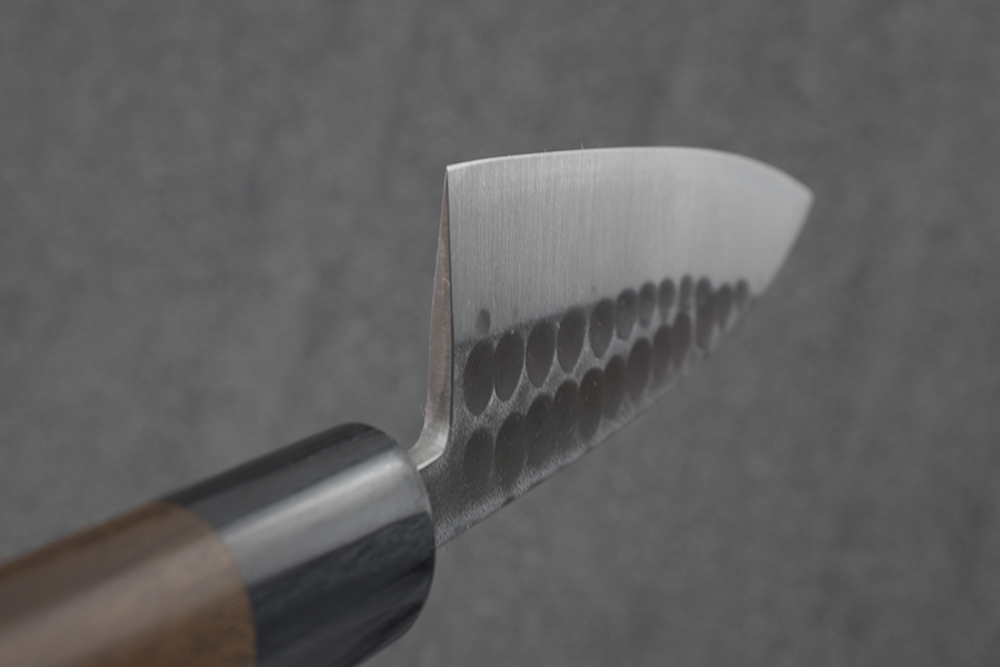 Ohishi Ajikiri (Fish Filleting Knife) Blue Steel #2, Kuro, 105mm