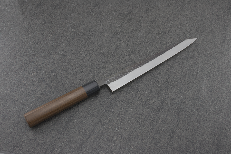 Ohishi Sujihiki (Carving Knife) Blue Steel #2, Kuro, 240mm