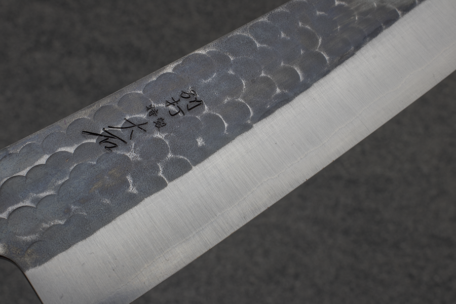 Ohishi Gyuto (Chefs Knife) Blue Steel #2, Kuro, 210mm