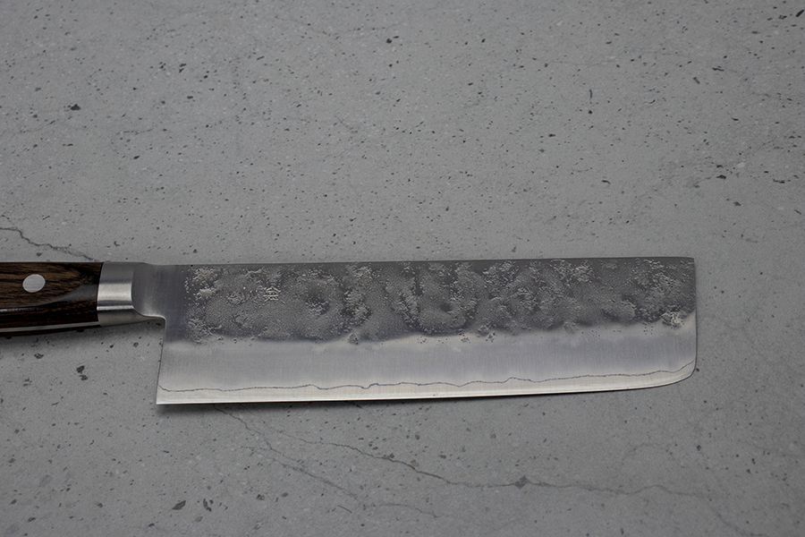 Ohishi Nakiri (Vegetable Knife) 165mm, Ginsan