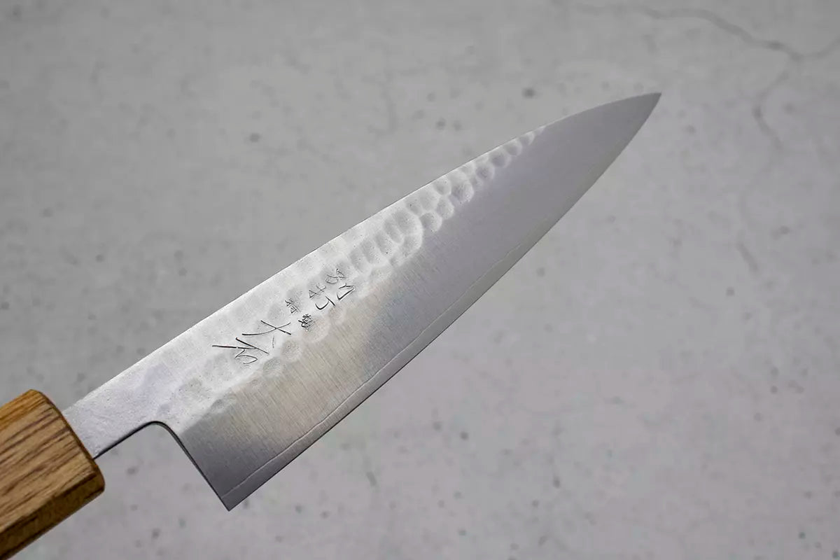 Ohishi knives, Japanese knives, santoku, gyuto, petty, sld steel