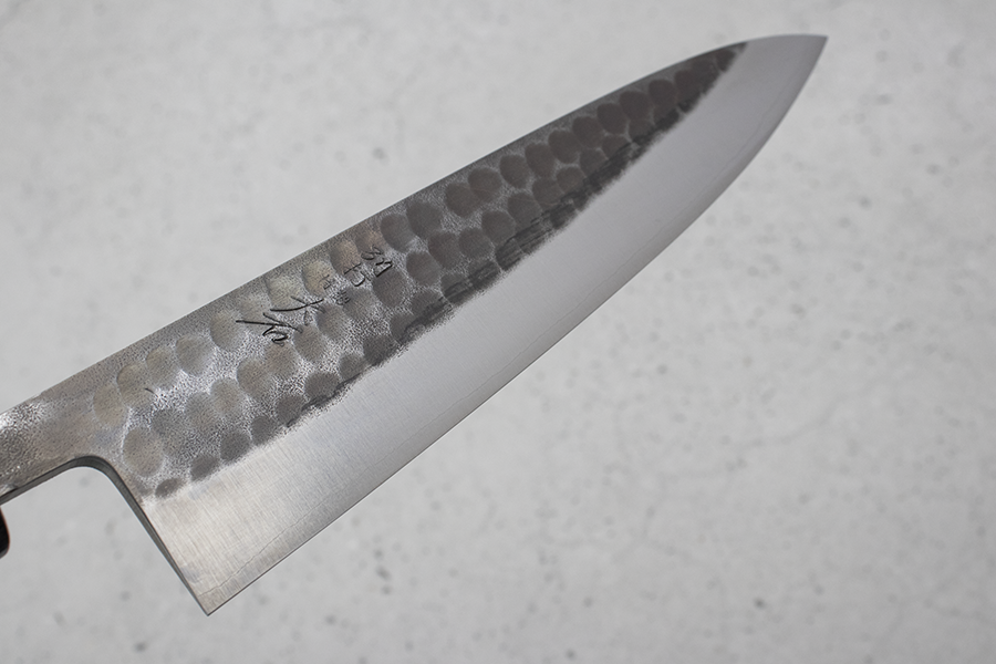 Ohishi Gyuto (Chefs Knife) Blue Steel #2, Kuro, 180mm