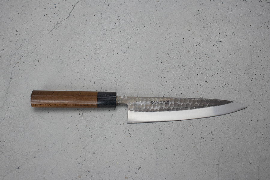Ohishi Gyuto (Chefs Knife) Blue Steel #2, Kuro, 180mm