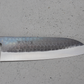 Ohishi Santoku (All purpose Knife) Blue Steel #2, Kuro, 165mm