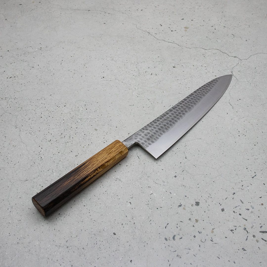 Ohishi knives, Japanese knives, santoku, gyuto, petty, sld steel