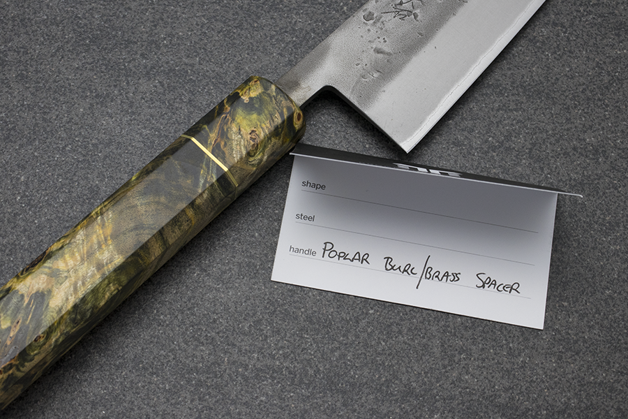 Ohishi X Brook Turner Gyuto (Chefs Knife) 210mm #4