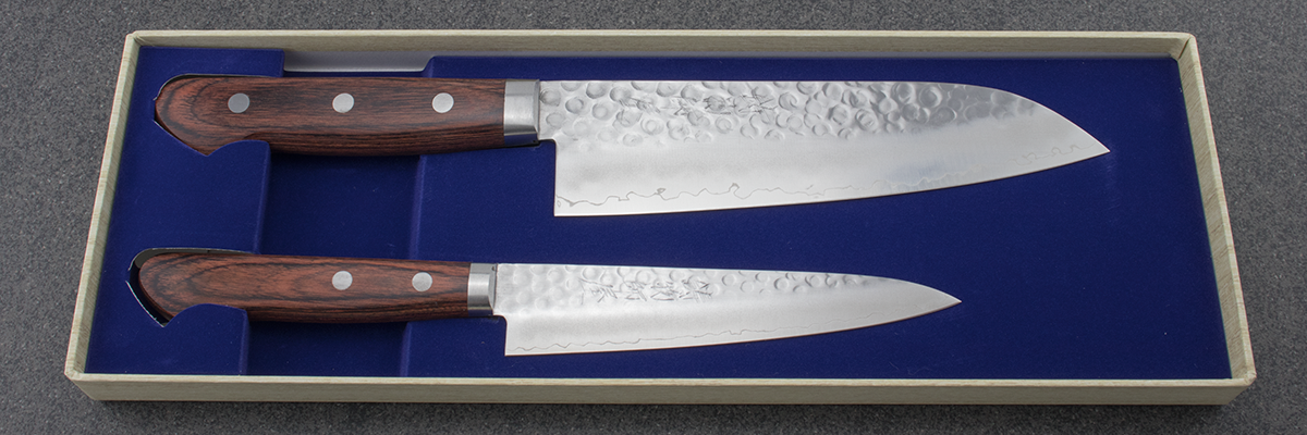 Hitohira HG Knife Set (Santoku and Petty)