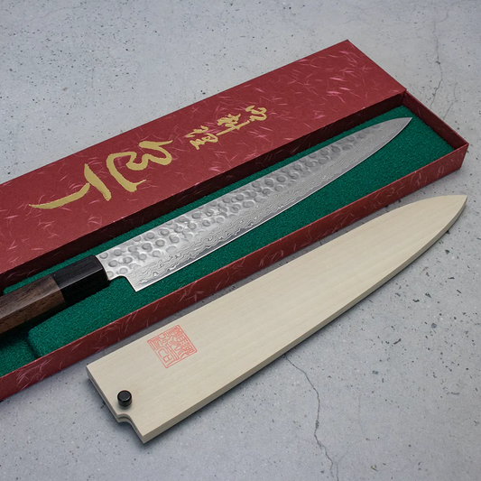 Yoshihiro Damascus Sujihiki (Carving Knife) 240mm
