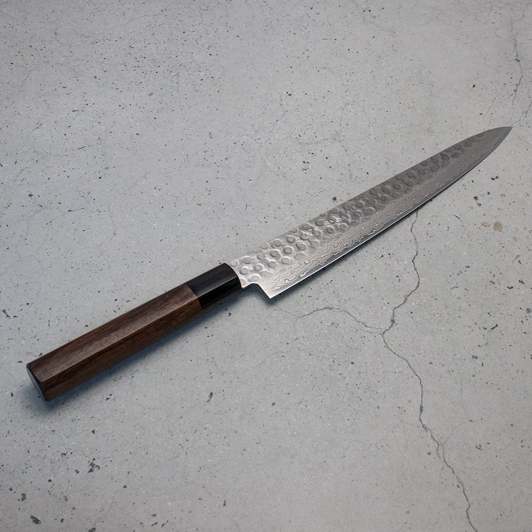 Yoshihiro Damascus Sujihiki (Carving Knife) 240mm