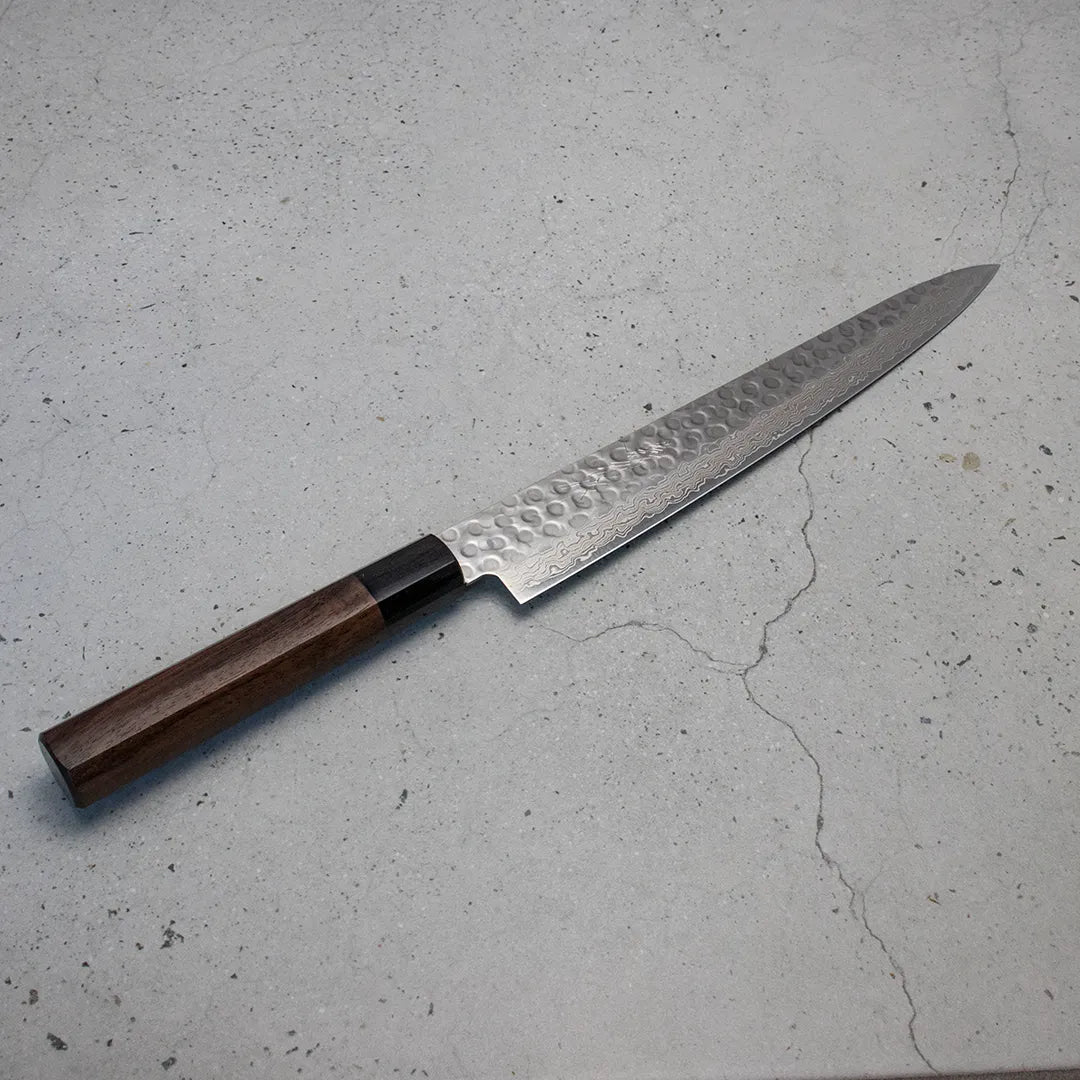 Yoshihiro Damascus Sujihiki (Carving Knife) 240mm