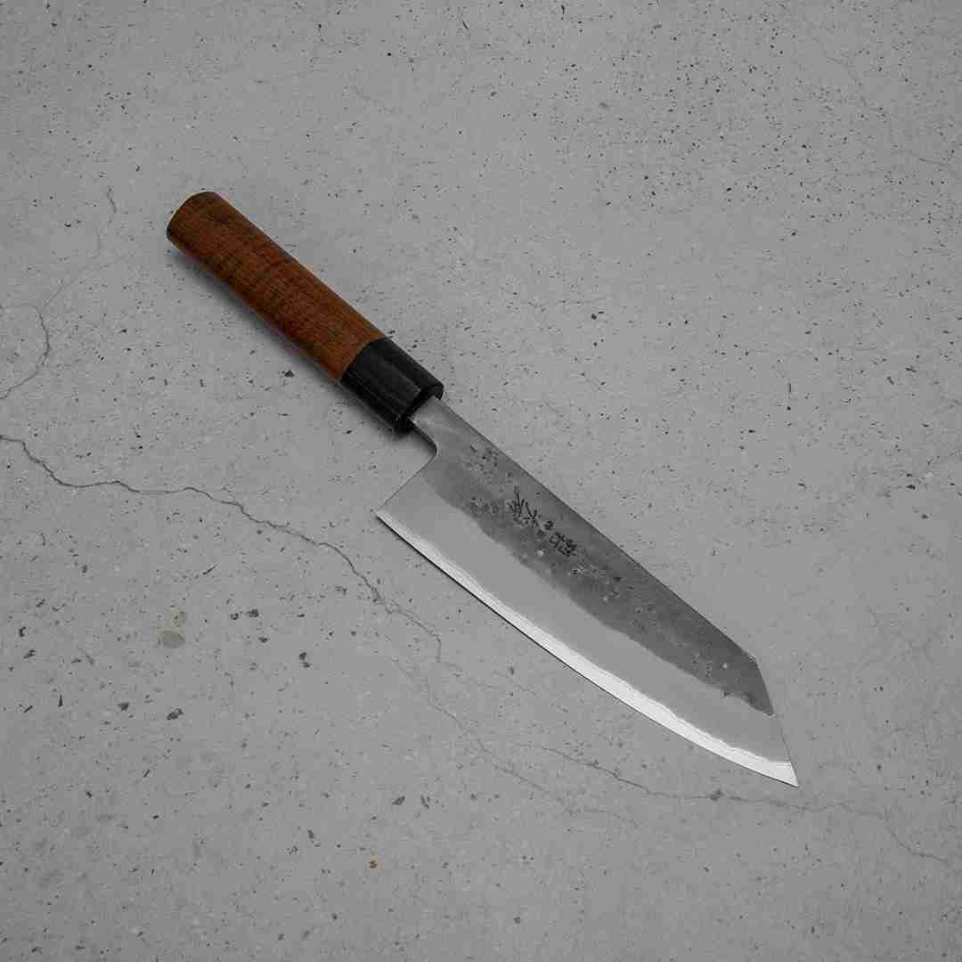 Ohishi Bunka (All purpose Knife) Blue Steel #2, Nashiji, 170mm