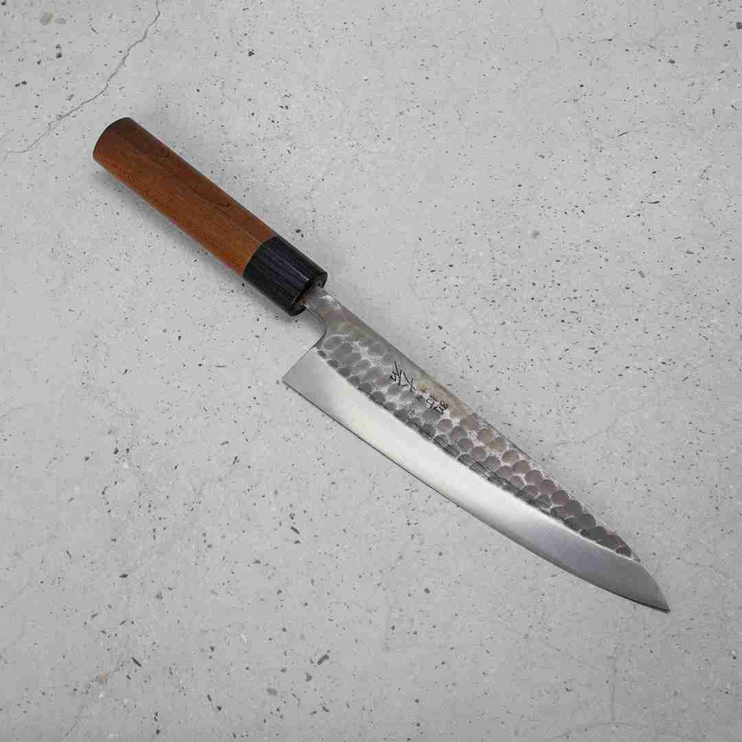 Ohishi Gyuto (Chefs Knife) Blue Steel #2, Kuro, 180mm