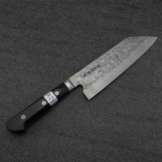 Fujiwara Santoku (All purpose Knife) 165mm Western Handle