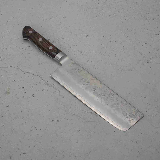 Ohishi Nakiri (Vegetable Knife) 165mm, Ginsan