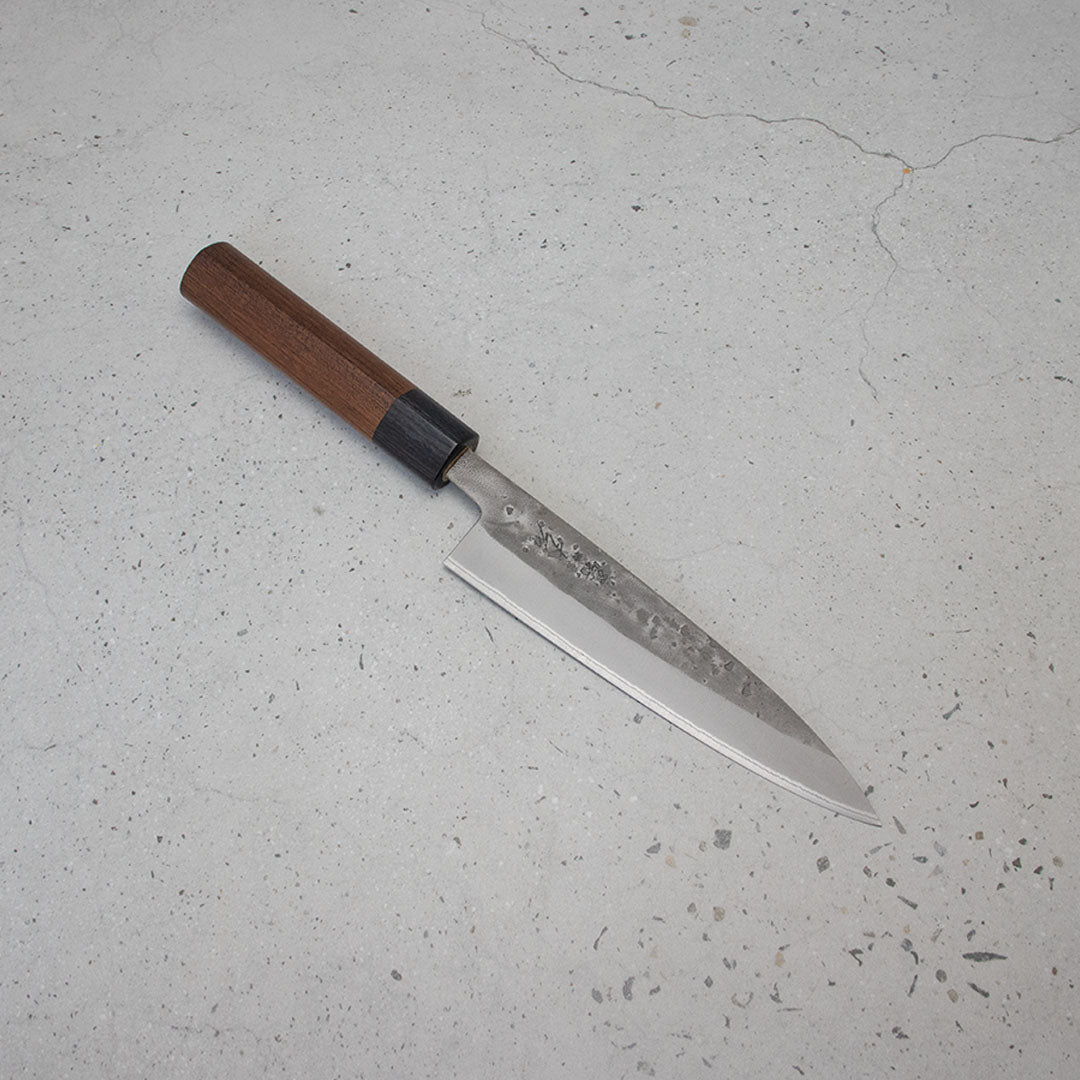 Ohishi Hiraki (Utility Knife) Blue Steel #2, Nashiji, 165mm