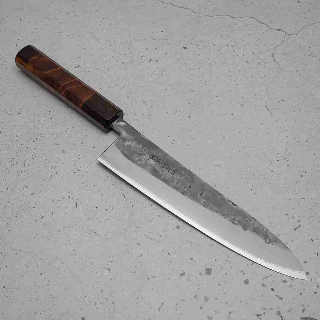 Ohishi x Brook Turner Gyuto (Chefs Knife) Blue Steel #2, 210mm No.5 (2022 batch)