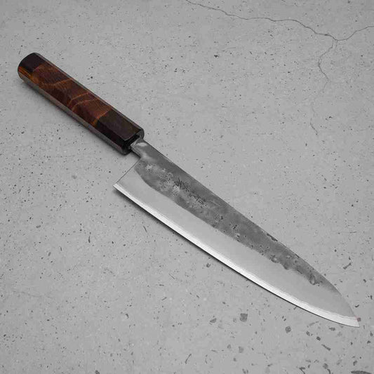 Ohishi x Brook Turner Gyuto (Chefs Knife) Blue Steel #2, 210mm No.5 (2022 batch)