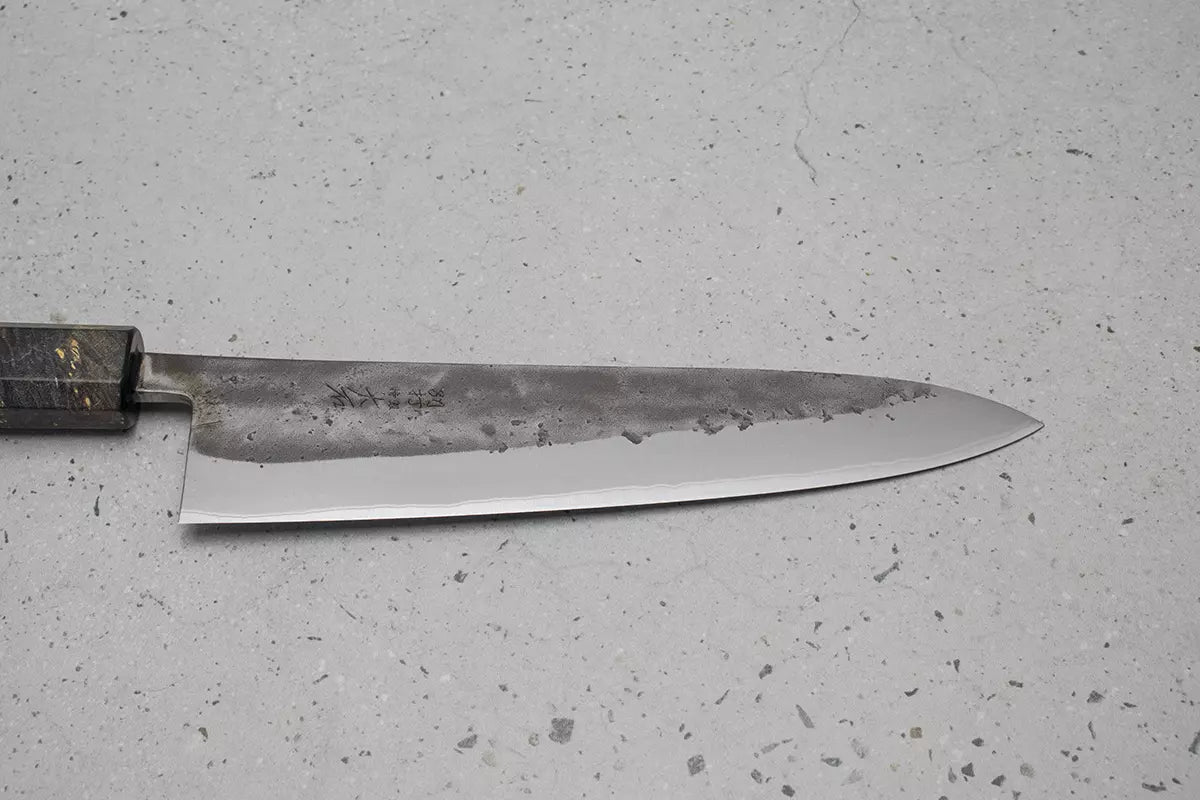 Ohishi x Brook Turner Gyuto (Chefs Knife) Blue Steel #2, 210mm No.3 (2022 batch)