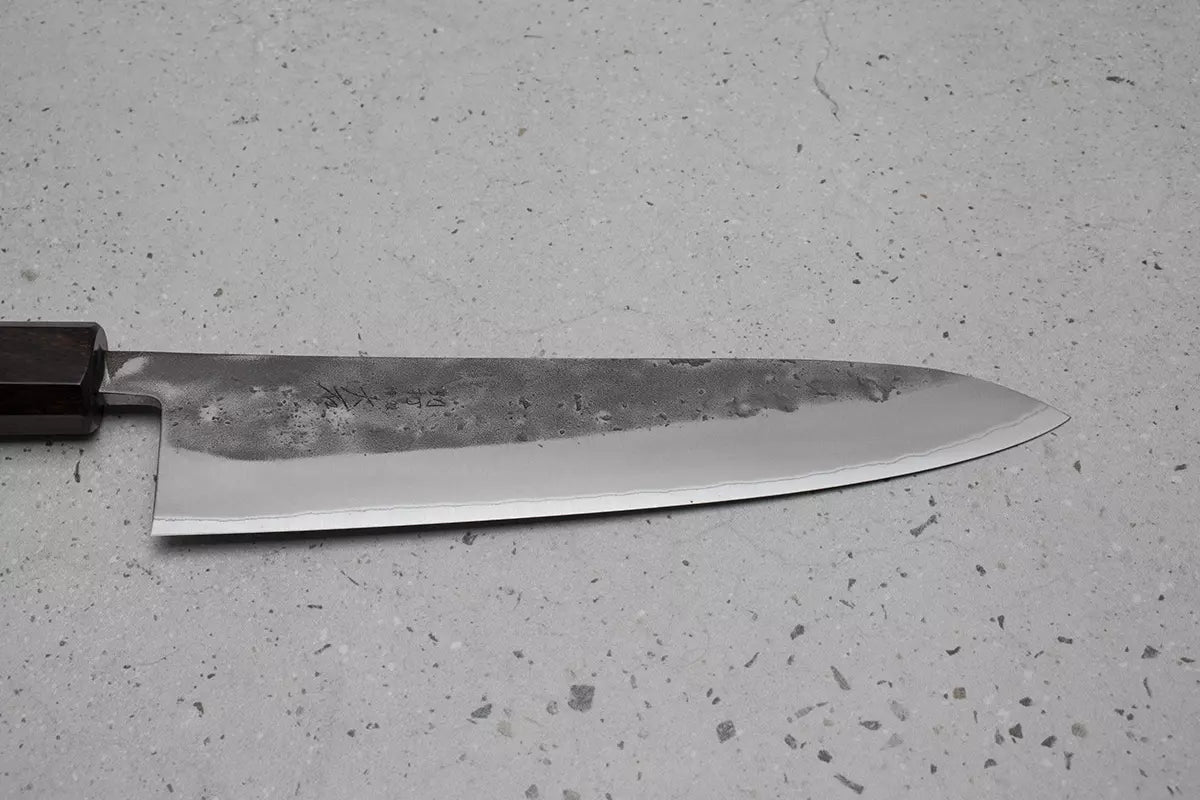 Ohishi x Brook Turner Gyuto (Chefs Knife) Blue Steel #2, 210mm No.5 (2022 batch)