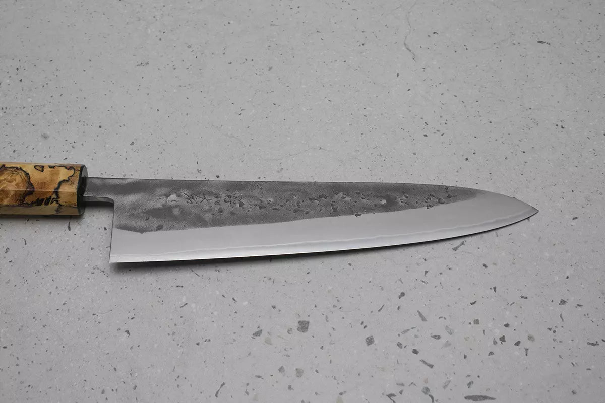 Ohishi x Brook Turner Gyuto (Chefs Knife) Blue Steel #2, 210mm No.6 (2022 batch)