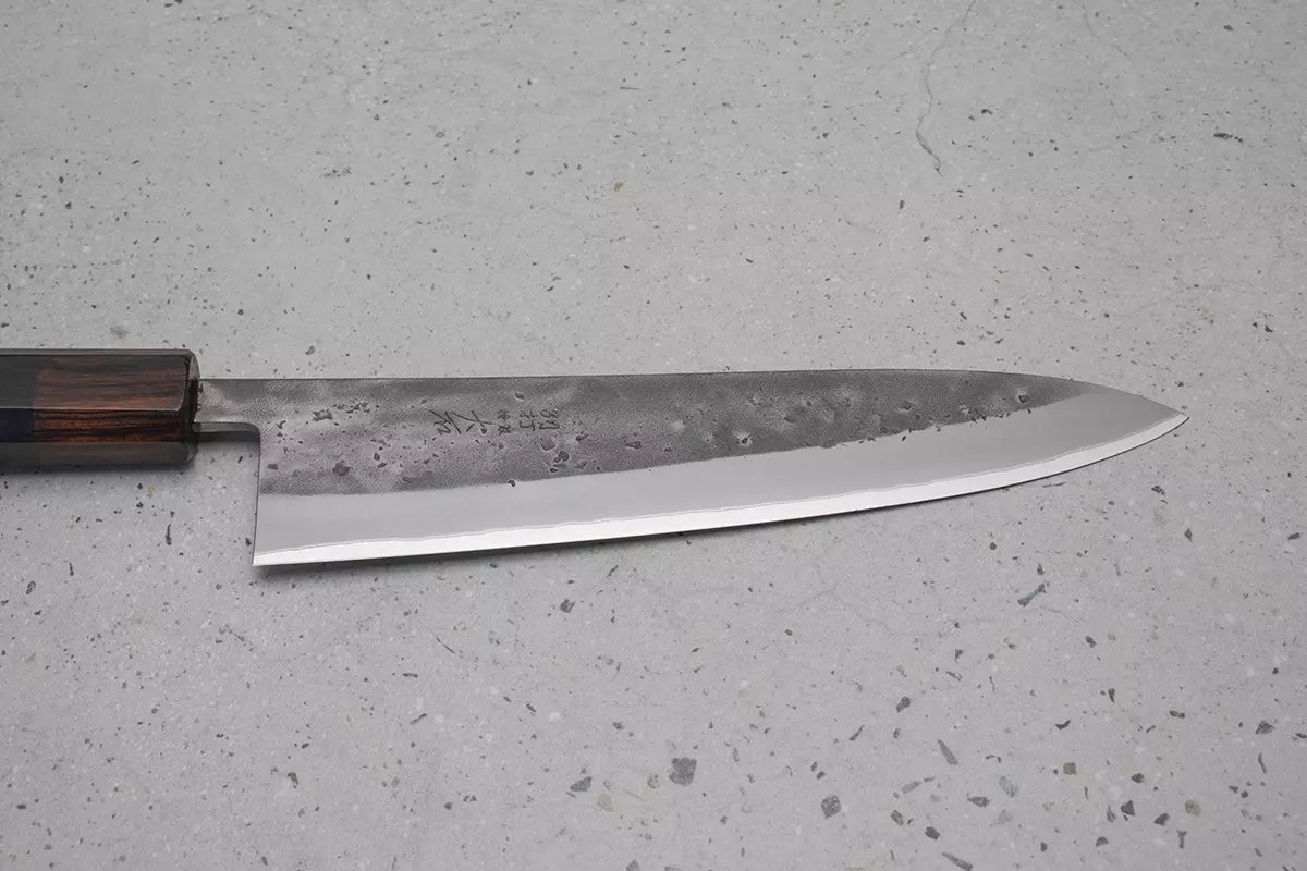 Ohishi x Brook Turner Gyuto (Chefs Knife) Blue Steel #2, 210mm No.1 (2022 batch)