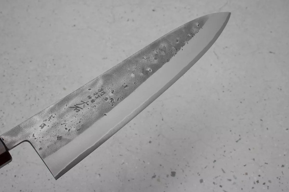 Ohishi x Brook Turner Gyuto (Chefs Knife) Blue Steel #2, 210mm No.1 (2022 batch)